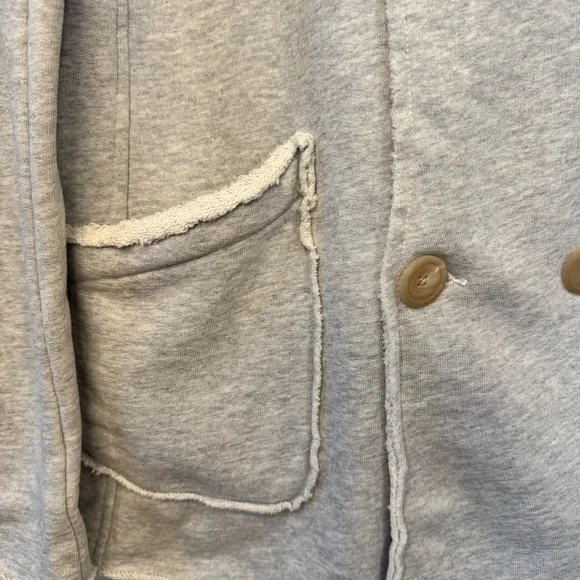 Frank & Eileen Belfast Sweatshirt Peacoat Size S Gray Melange - Picture 7 of 16